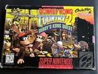 Donkey Kong Country II (Super Nintendo Entertainment System, 1995) Complete