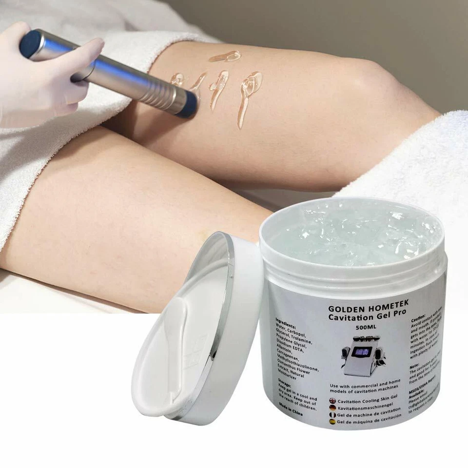 Cavitation Gel for RF Facial Firming and Body Slimming Machines - 500ml (1 Jar) - Image 4 of 4