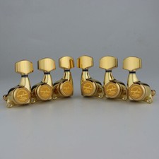 Gold Guitar Locking Tuners Electric Guitar Machine Heads Gear ratio 1:21