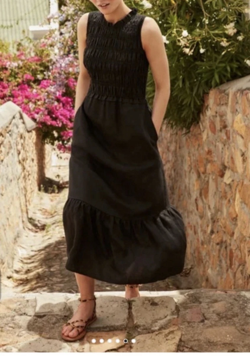 chinese dress ladies Cecily Cord Midi Dress-Navy