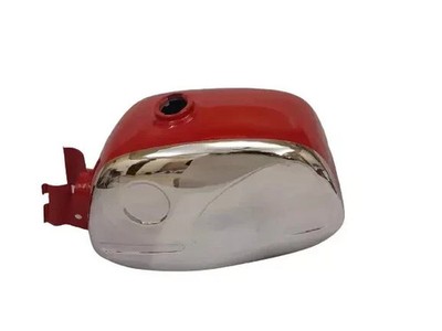 Zundapp KS 50 517 Super Sport C50 KS 100 Red & Chrome Steel Petrol Tank