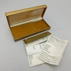 IWC International Watch Co Schaffhausen Box with Guarantee and Booklet VTG 70s