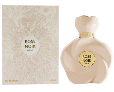 Rose Noir Unisex 75 ML EDP by Ahmed Al Maghribi - Floral Woody Vanilla Fragrance