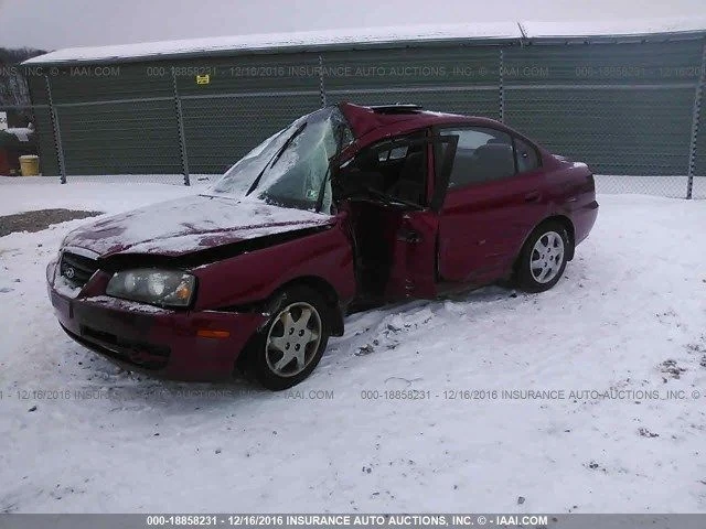 Radiator Fan Motor Fan Assembly Radiator Fits 01-06 ELANTRA 1626056 Foto 2 de 4