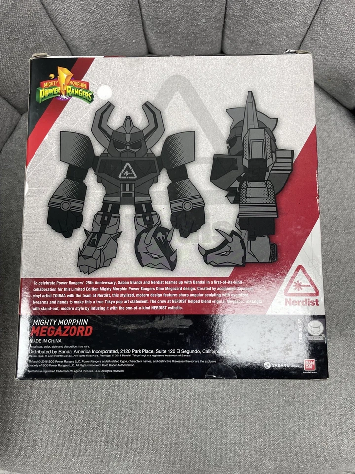 Power Rangers Megazord 9" Figure Tokyo Vinyl Nerdist 2018 Bandai Namco 25th - Image 3 of 4