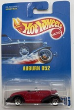 Hot Wheels 4314 1:64 Red & Black Auburn 852 Collector No. 215 Diecast Metal
