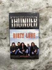 Dirty Love [Single] by Thunder (Cassette, Jun-1991, Geffen) NEW FACTORY SEALED