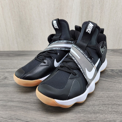 Nike React Hyperset Sz 10 Mens Black White Gum Light Brown