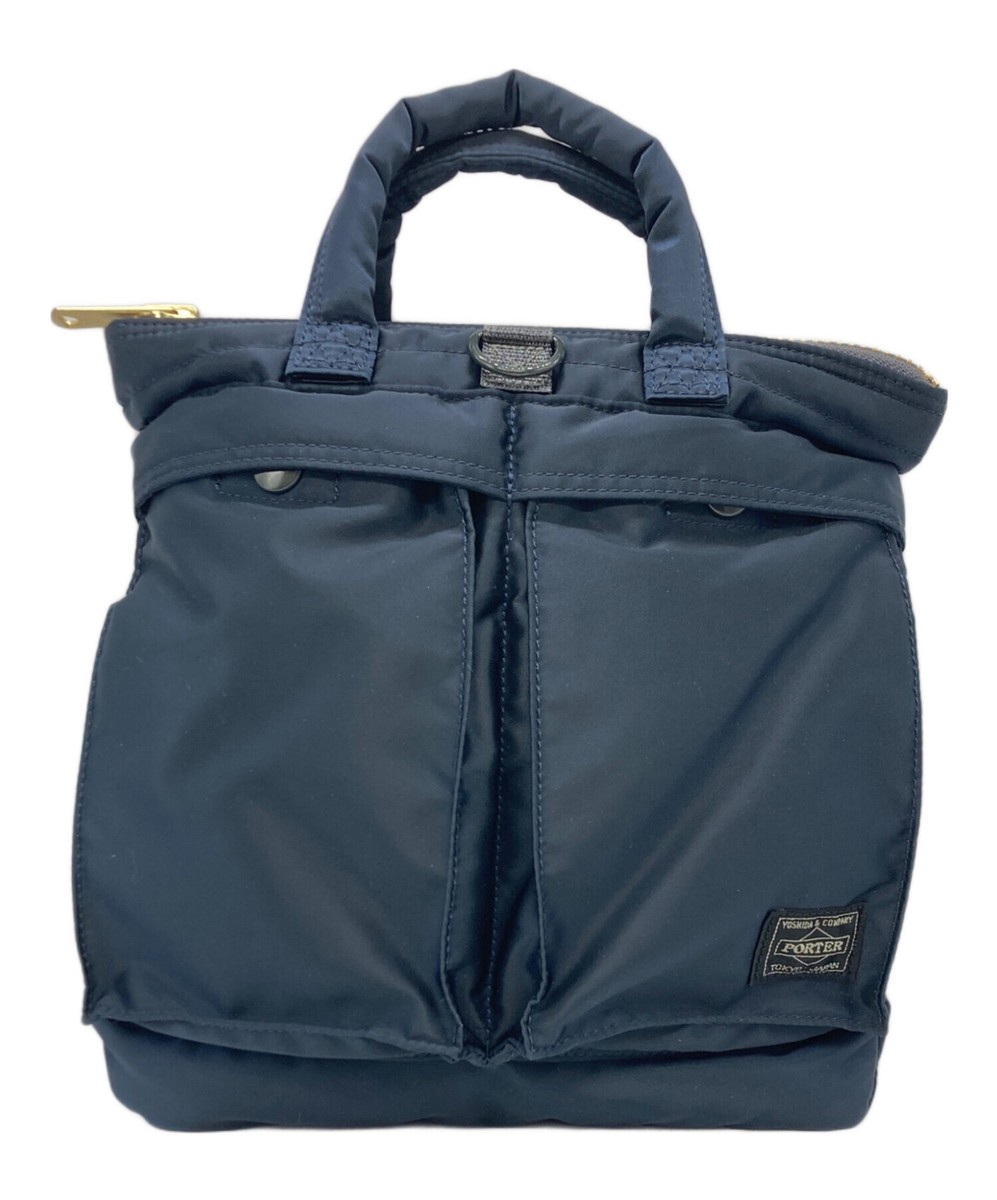 PORTER PX TANKER 2WAY HELMET BAG 376-09316 navy | eBay