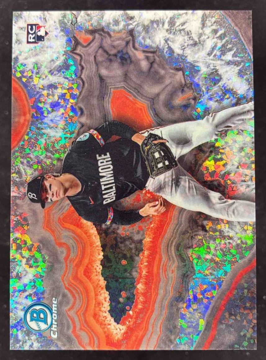 2025 Bowman Crystalized Chrome #BWC-6 Coby Mayo RC