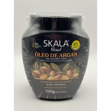 Skala Oleo de Argan Hair Treatment Conditioner 1000g Dry Hair Vegan New Brazil