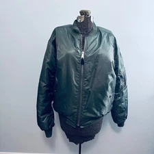 Reclaimed Vintage green bomber jacket