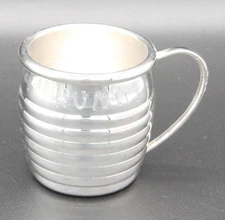 Lunt Silverplate Disney Classic Pooh Hunny Baby Cups - Set of 12