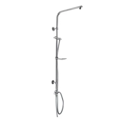 ECD GERMANY Duschsystem Regendusche Duscharmatur Edelstahl Duschset höhenverstellbare Dusche