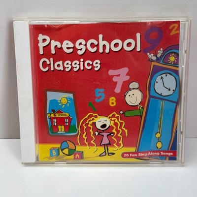 Preschool Classics CD 2002 Kids Children's Sing-Along Songs KIDZUP