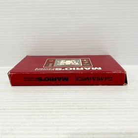 Nintendo Game & Watch: Mario's Cement Factory (ML-102) - Original Box & Manual