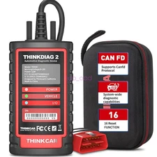 2025 THINKDIAG 2 OBD2 Scanner Car Diagnostic Tool All Software Free Bidirection