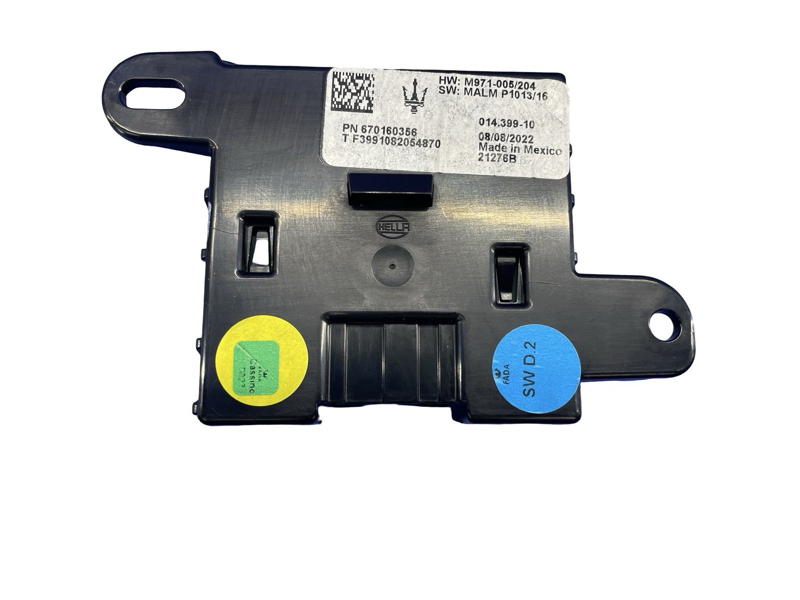 2023-2026 MASERATI GRECALE M182 AMBIENT LIGHTING CONTROL MODULE UNIT 670160356