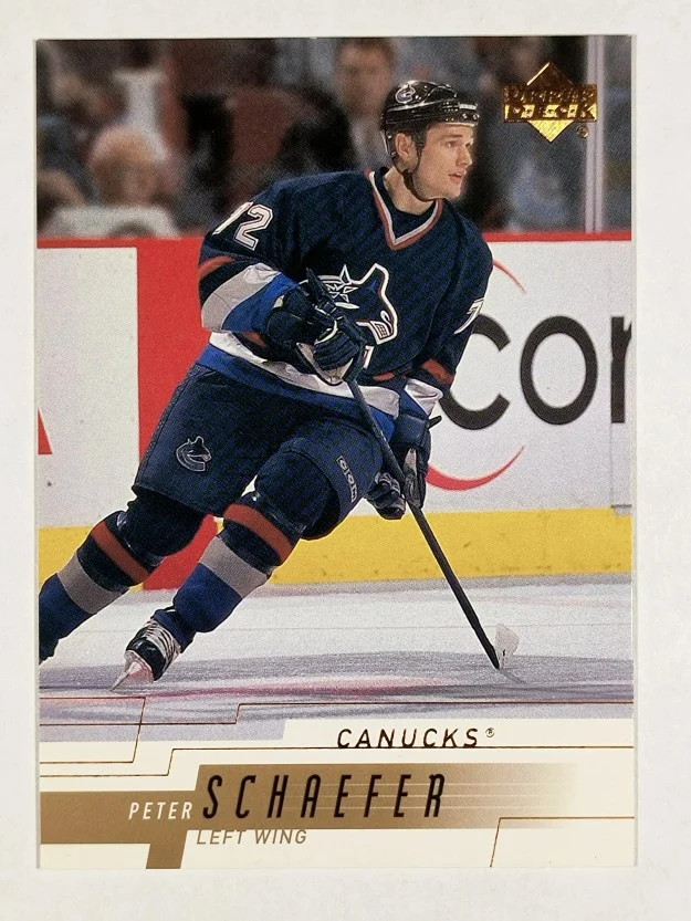 2000-01 Upper Deck #397 Peter Schaefer