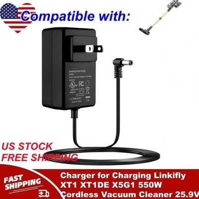 Charger for Charging Linkifly XT1 XT1DE X5G1 550W Cordless Vacuum Cleaner 25.9V