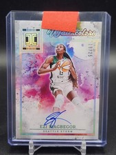 /25 Silver Watercolors On-Card Auto 2025 Panini Impeccable WNBA Ezi Magbegor