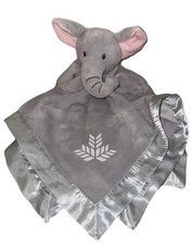 Anico Promotional Gray Elephant Lovey Baby Security Blanket Plush
