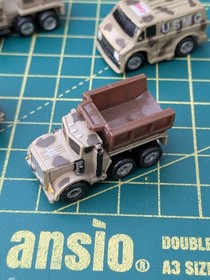 Military Micro Machines Funrise Desert Collection X4 Vehicles