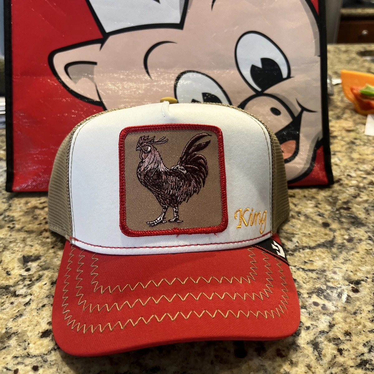 NIB Limited Edition Goorin Brothers “Kinky” Honey Bear Trucker Hat Animals Black Goorin Bros Hats for Men for sale | eBay main image 2