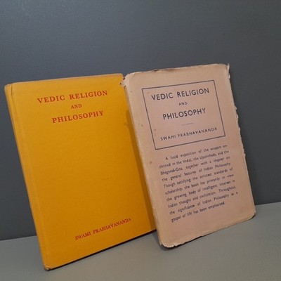 Vintage India Vedas Book VEDIC RELIGION AND PHILOSOPHY by SWAMI PRABHAVANANDA