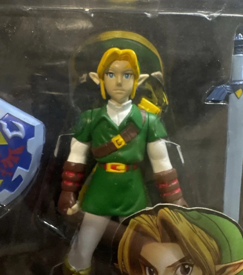 Figura de acción Ocarina Of Time Link vintage 1998 Nintendo nuevo estado Foto 4 de 4