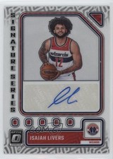 2023-24 Panini Donruss Optic Signature Series Isaiah Livers #SS-LRS Auto 00gy