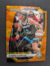 2024 Panini Orange Ice Prizm WNBA # 8 Diamond DeShields - Chicago Sky (NM)