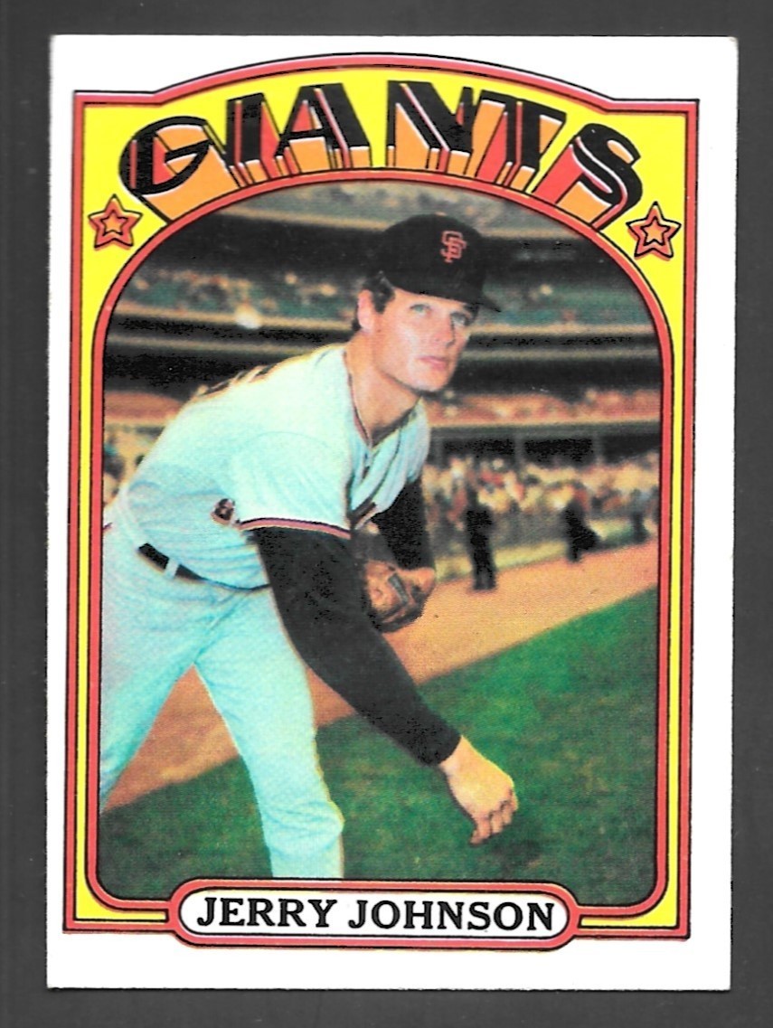 1972 Topps #35 Jerry Johnson - VG