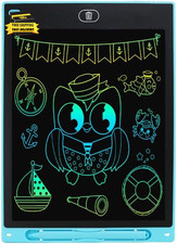 10 Inch Color LCD Writing Tablet for Kids - Reusable Drawing Board with Stylus,