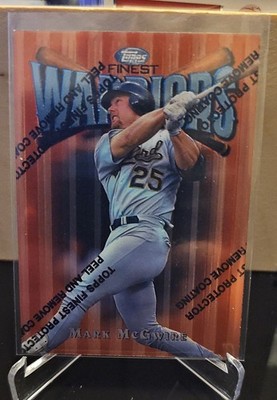 1997 Topps Finest - Common - Bronze Mark McGwire #30 With Coating 