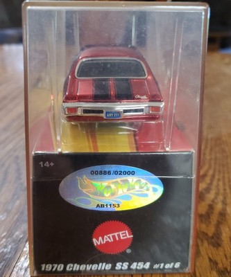 Hot Wheels 1970 Chevelle SS 454 American Classics Red* | eBay