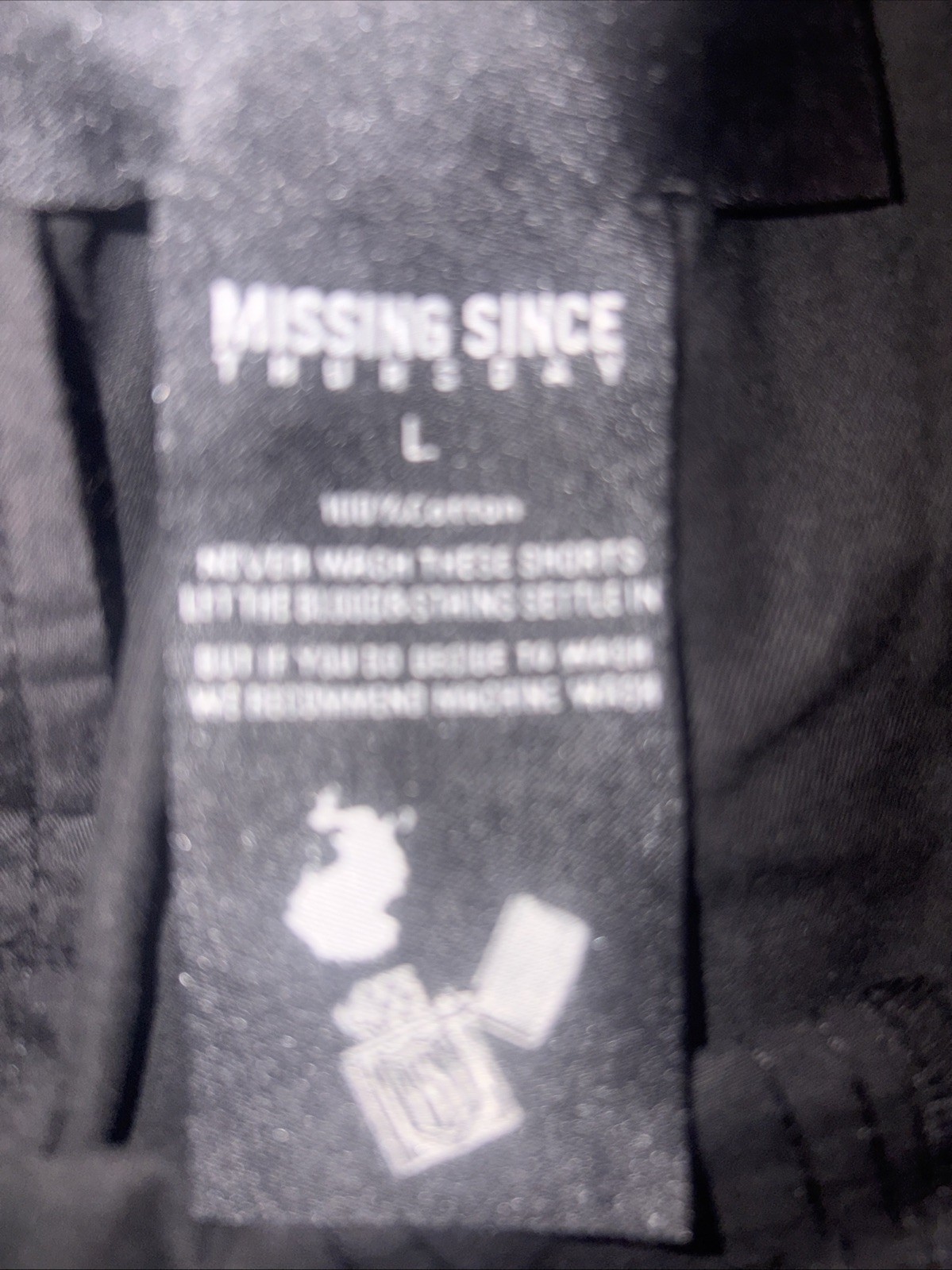 Missing Since Thursday Patchwork Shorts Men’s Lar… - image 6