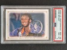 2009-10 Upper Deck Masterpieces Kobe Bryant PSA 8 #MA-KB Lakers!!