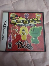 Gogo's Crazy Bones Nintendo DS Puzzle Game w/ Manual Case E Rated NTSC-U/C