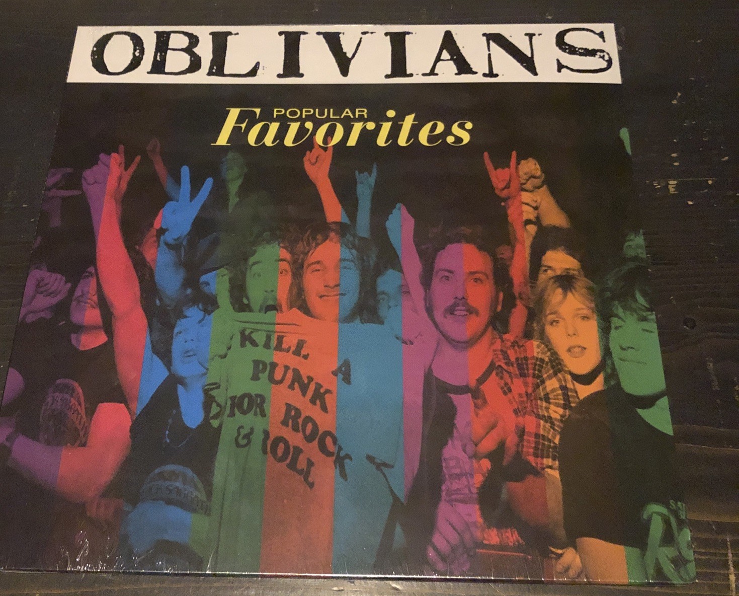 Oblivians - Popular Favorites  LP VINYL  Crypt Records 065 Rare Press 1996