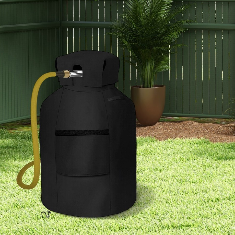 Montana Grilling Gear Propan-Tank-Abdeckung – Aus Synthetischem Leder, Wetterfest – Für 20lb Tanks