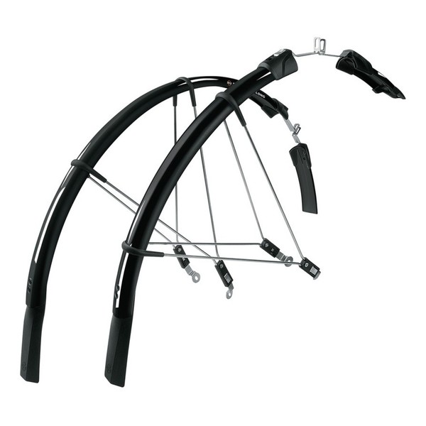 "Sks 11311 Schutzblechset Raceblade Long, 28\", Max. Reifenbreite 25Mm, Schwarz (1"-image