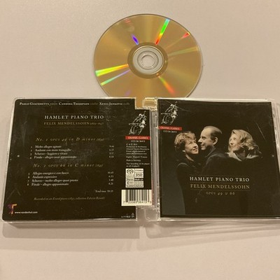 Hamlet Piano Trio - Mendelssohn Opus 49 & 66 24K GOLD SACD 5.1/ST AUDIOPHILE MIX