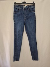Women's H&M H & M Skinny Jeans size 6 (27 x 29) Blue High Rise
