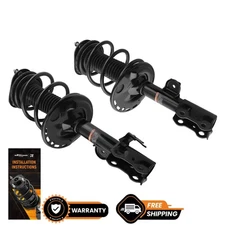 Front Pair Complete Shock Struts Coil Spring Assembly for 2006-2012 Toyota RAV4