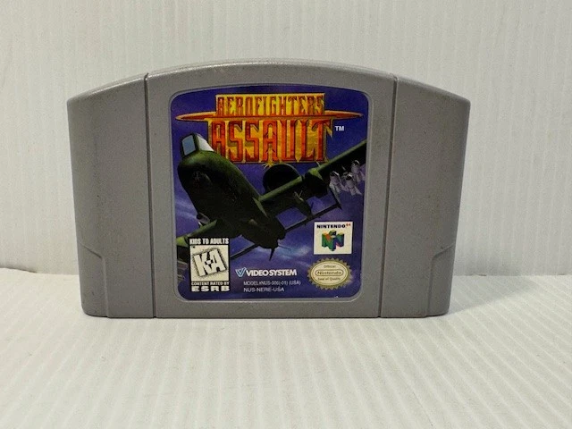 AeroFighters Assault Authentic Cartridge Nintendo 64, Tested Works with no lag - Image 2 of 4