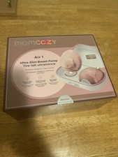 Momcozy Air 1 Ultra-Slim Wearable Double Electric Breast Pump, App, Case, 24mm