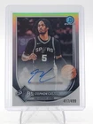 STEPHON CASTLE 2025-26 BOWMAN CHROME REFRACTOR AUTO /499 #BCA-SC Q2880