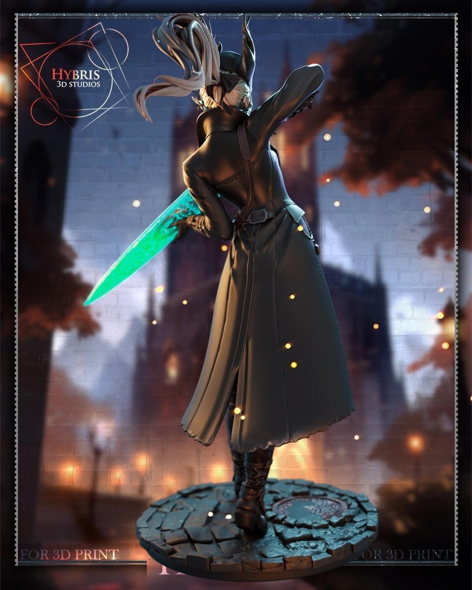 Bloodborne: Female Hunter | 1/7 Scale Resin Kit | Collector