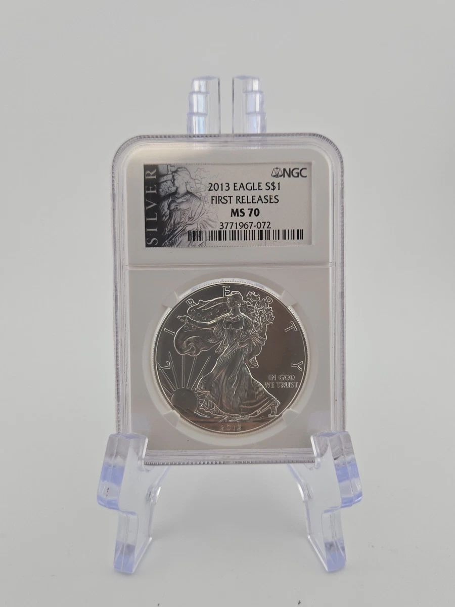 American Eagle MS 70 Graded 2013 Silver Bullion Coins for sale | eBay
